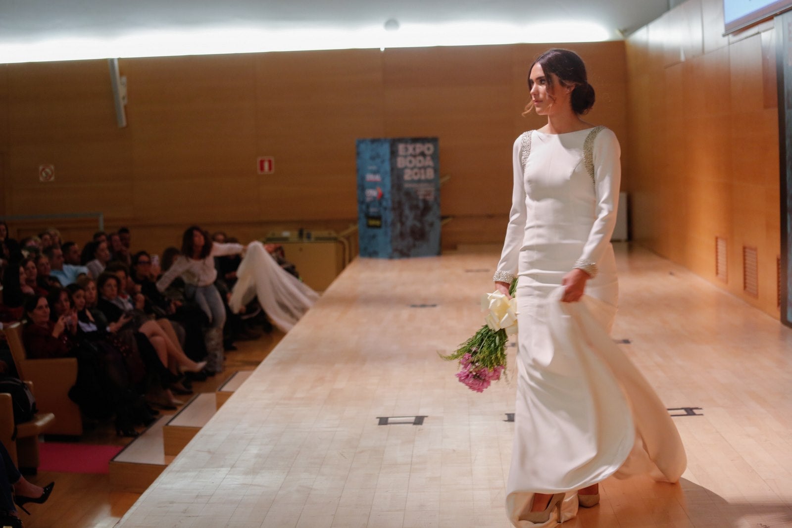 Este fin de semana se celebra Expo Boda, que ayer vivió su gran pasarela de trajes de novia