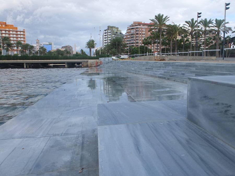 Fomento espera poder recibir la actuación a lo largo de los próximos días para poder retirar las vallas que hay hoy en la zona