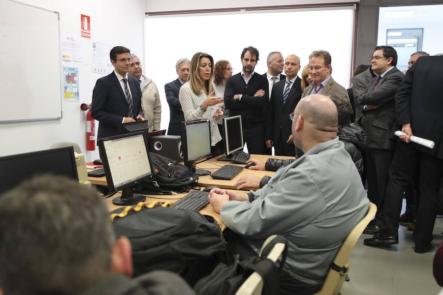 La presidenta de la Junta, Susana Díaz, ha presidido este jueves el 25 aniversario de la Fundación Laboral de la Construcción de Andalucía
