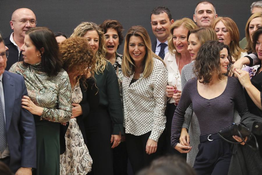 La presidenta de la Junta, Susana Díaz, ha presidido este jueves el 25 aniversario de la Fundación Laboral de la Construcción de Andalucía