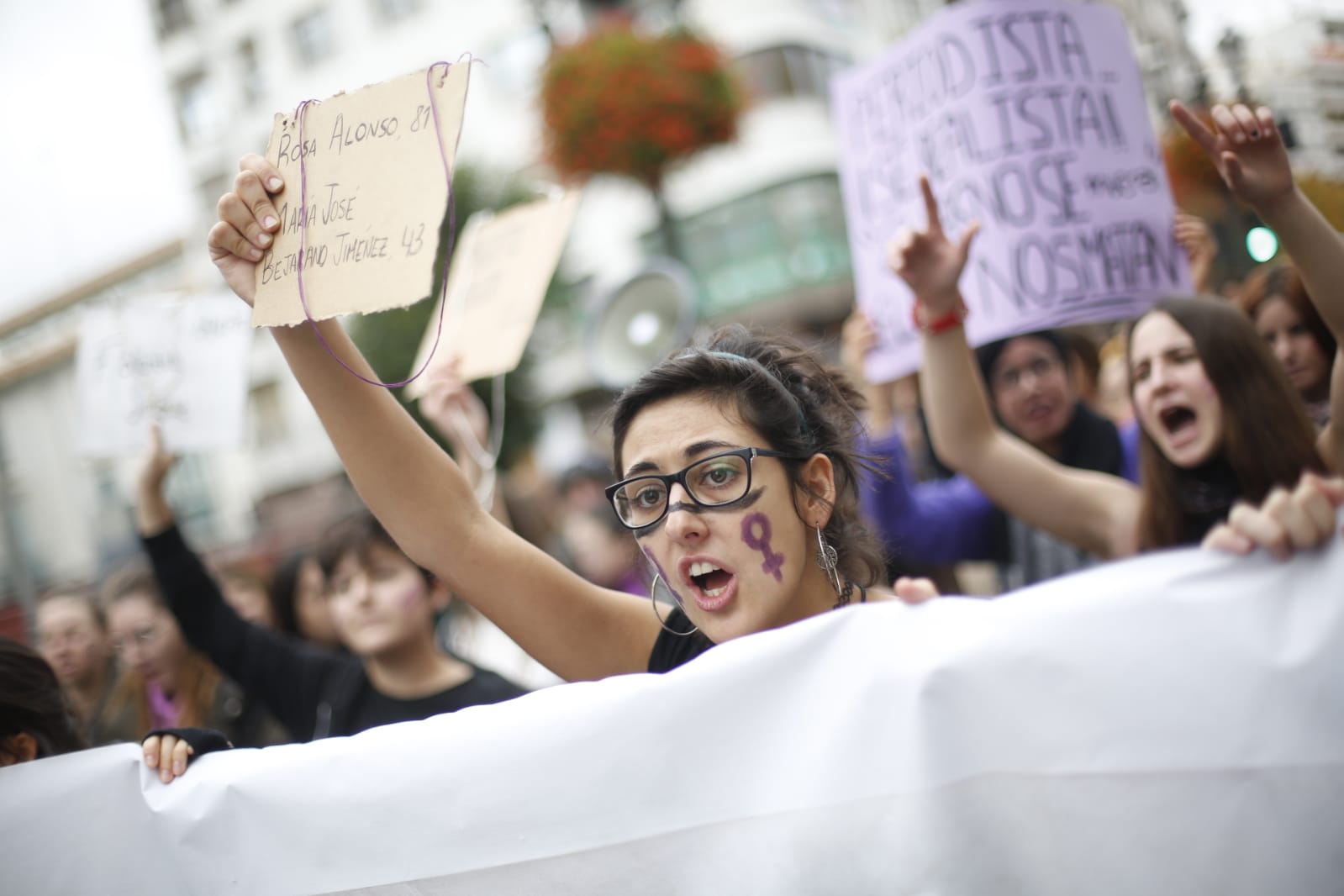Más de 3.000 personas se manifiestan contra est lacra social