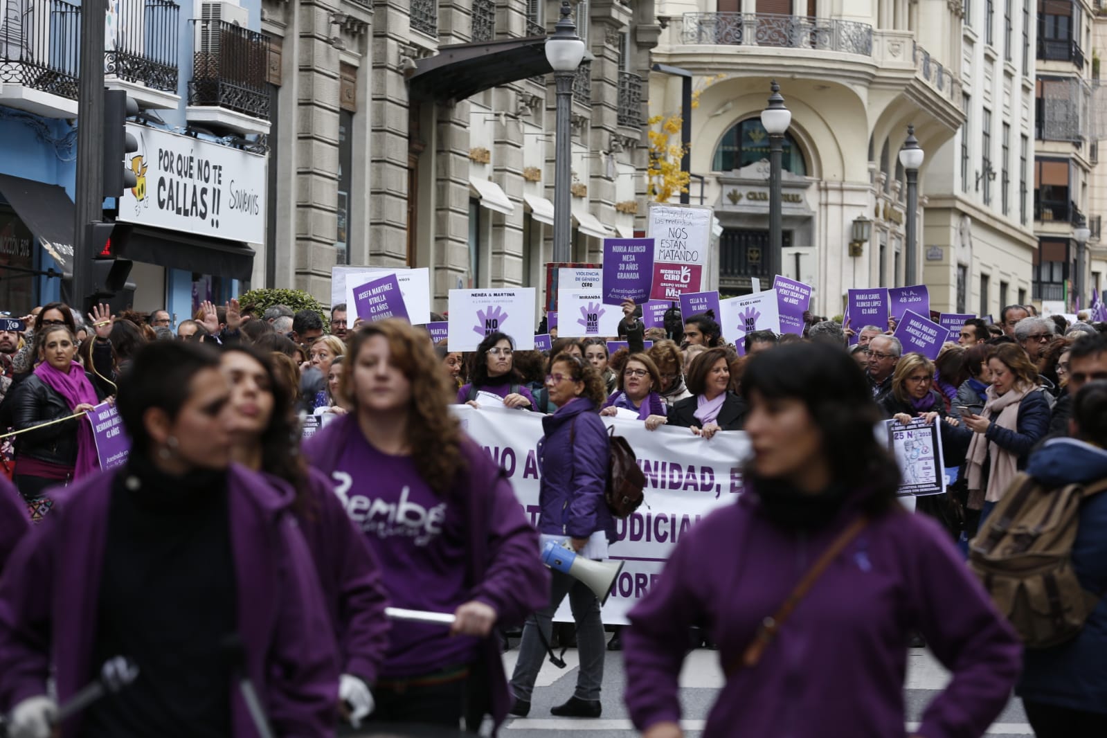 Más de 3.000 personas se manifiestan contra est lacra social