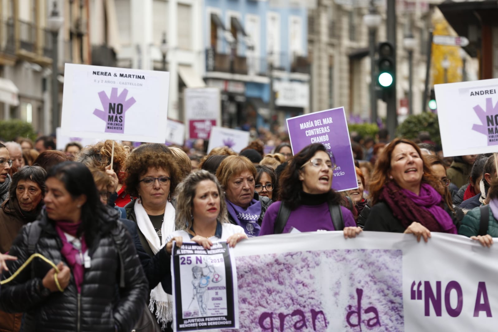 Más de 3.000 personas se manifiestan contra est lacra social
