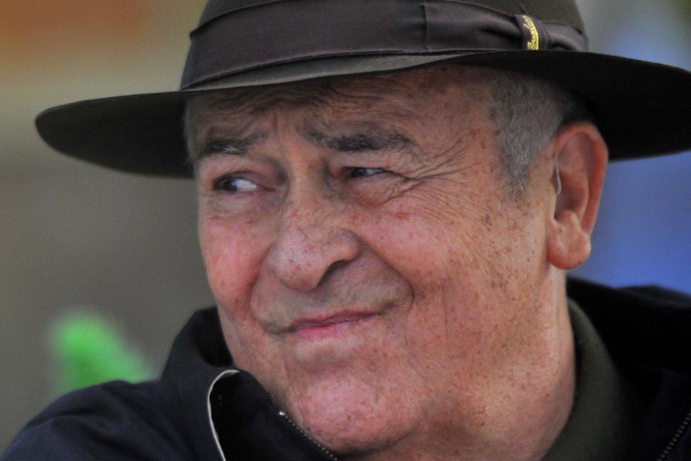 Bertolucci, director de cine italiano, durante una entrevista.