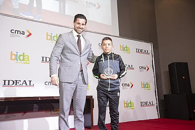 Paquillo Navas (derecha), junto a Rafael Lamelas. 