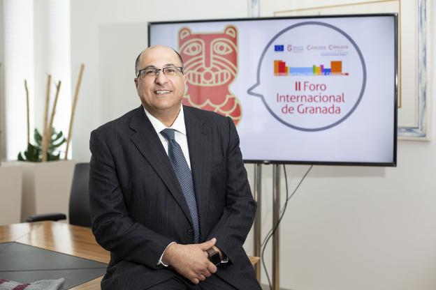 Ido Aharoni, creador de la Marca Israel, en la Cámara de Comercio. 