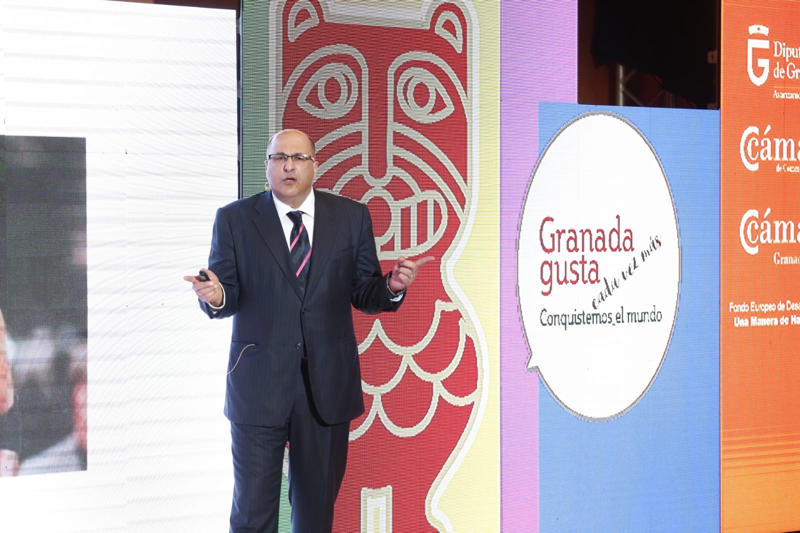 Apertura del II Foro Internacional 'Granada gusta, conquistemos el mundo', en la Cámara de Comercio