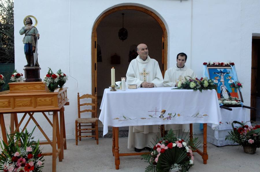 La aldea de Tíjola celebra en plena naturaleza sus fiestas patronales en honor a Santo Corvero