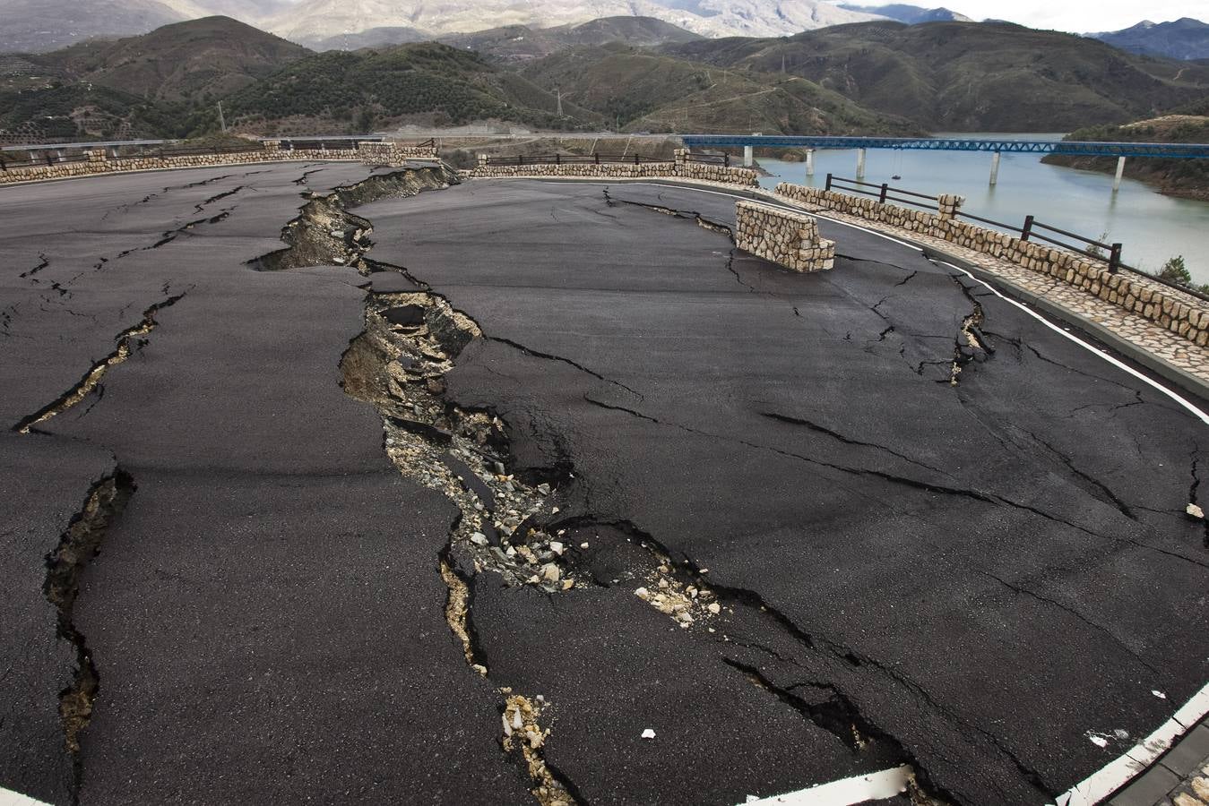 Los primeros problemas aparecieron en 2008. Estas fotos son de 2010