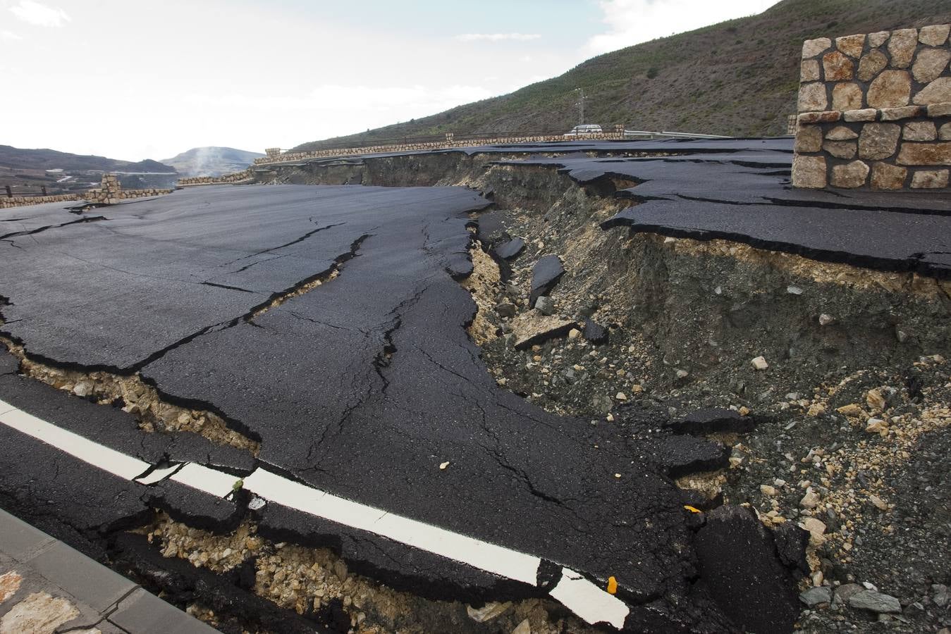 Los primeros problemas aparecieron en 2008. Estas fotos son de 2010