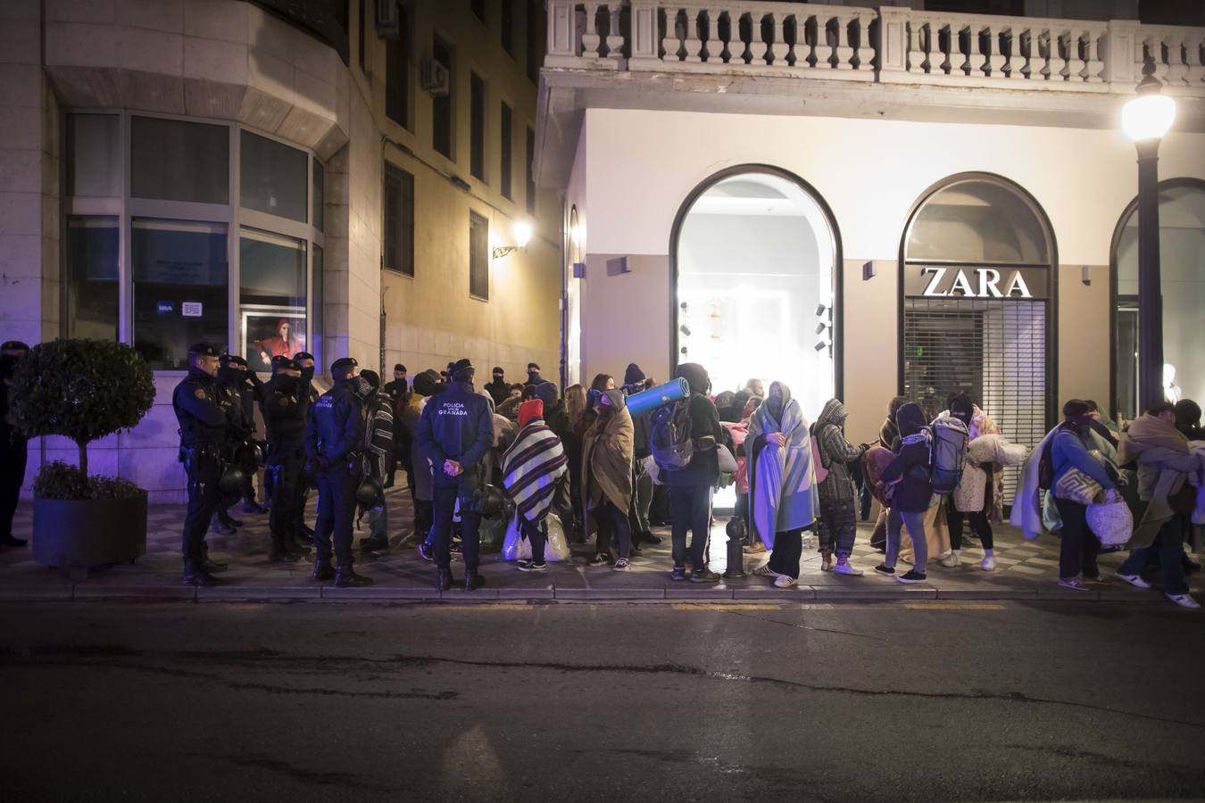 La Policía Local ha llevado a cabo esta acción sin que se hayan registrado incidentes