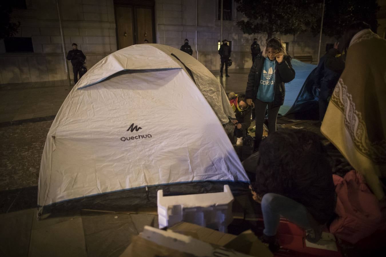 La Policía Local ha llevado a cabo esta acción sin que se hayan registrado incidentes