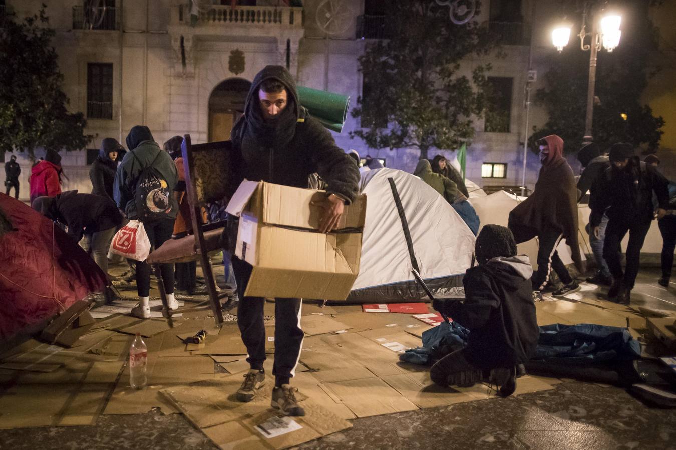 La Policía Local ha llevado a cabo esta acción sin que se hayan registrado incidentes