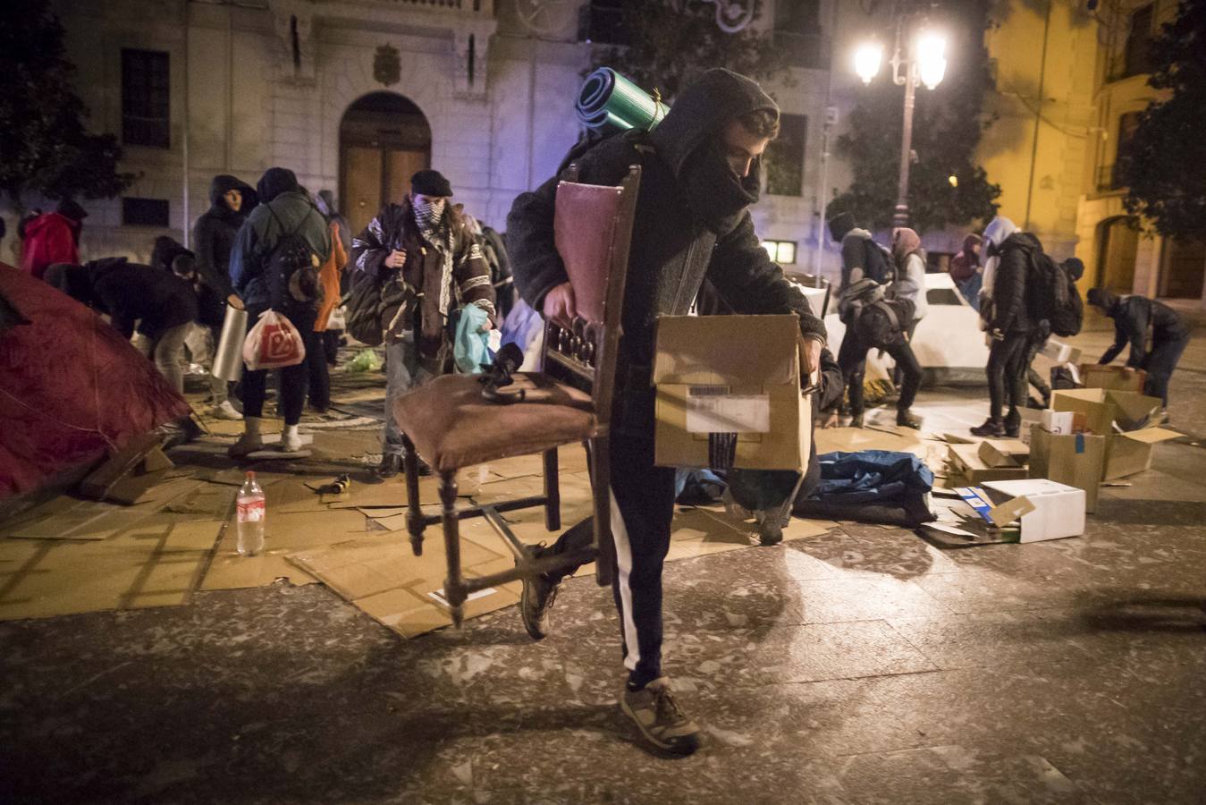 La Policía Local ha llevado a cabo esta acción sin que se hayan registrado incidentes