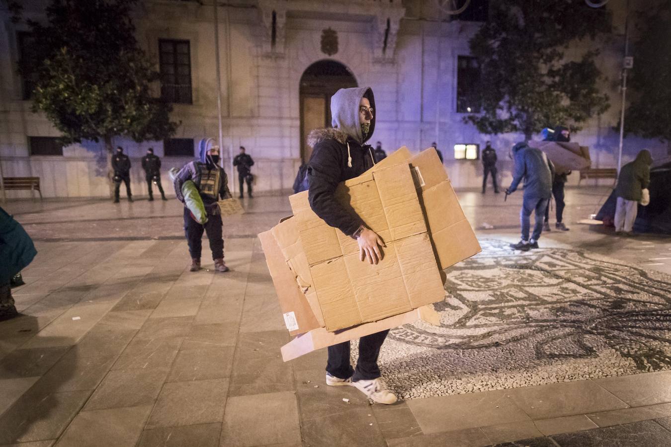La Policía Local ha llevado a cabo esta acción sin que se hayan registrado incidentes