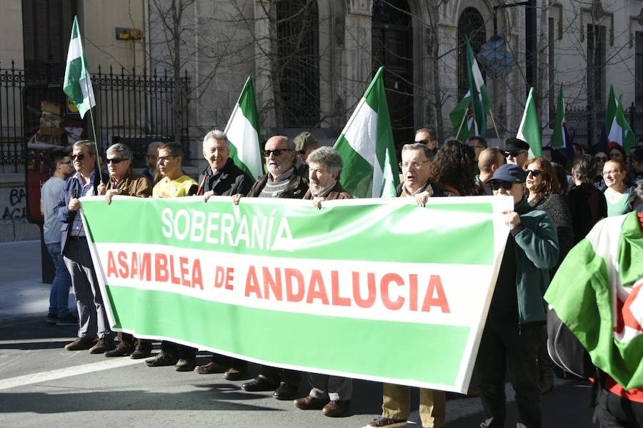 A la marcha se han unido los componentes de la plataforma antifacista del 3D