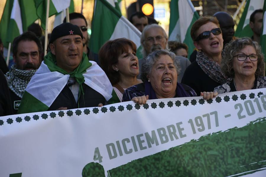 A la marcha se han unido los componentes de la plataforma antifacista del 3D