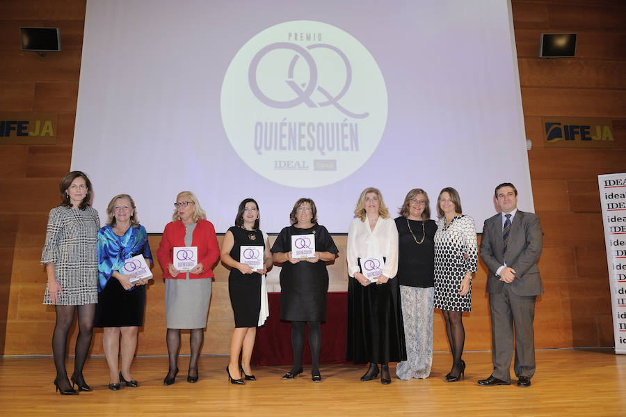 IDEAL celebró los premios 'Quién es Quién en Femenino' para poner en valor el alma y la sabiduría de la mujer jienense