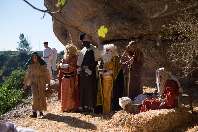 La pasada Navidad tuvieron que suspender el evento por el cierre del acceso y ahora será el próximo día 23 cuando pueda visitarse