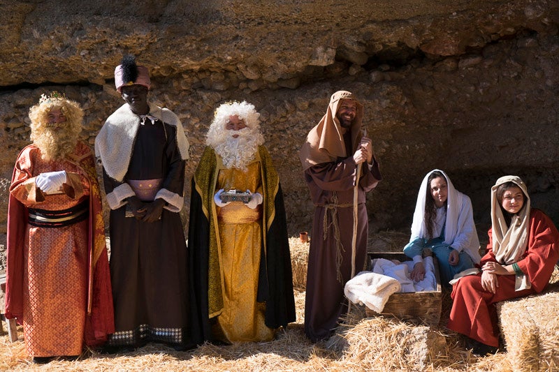 La pasada Navidad tuvieron que suspender el evento por el cierre del acceso y ahora será el próximo día 23 cuando pueda visitarse