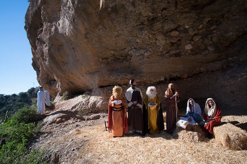 La pasada Navidad tuvieron que suspender el evento por el cierre del acceso y ahora será el próximo día 23 cuando pueda visitarse