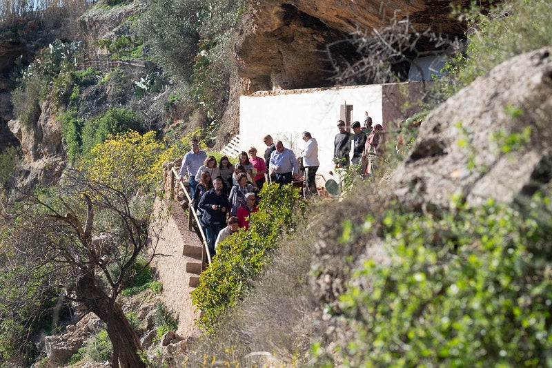 La pasada Navidad tuvieron que suspender el evento por el cierre del acceso y ahora será el próximo día 23 cuando pueda visitarse