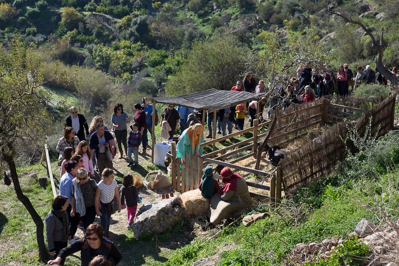 La pasada Navidad tuvieron que suspender el evento por el cierre del acceso y ahora será el próximo día 23 cuando pueda visitarse