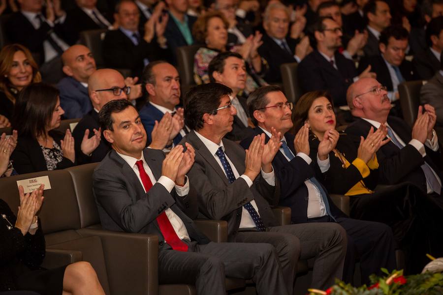 Buen ambiente durante la gala a los mejores granadinos del año 2018