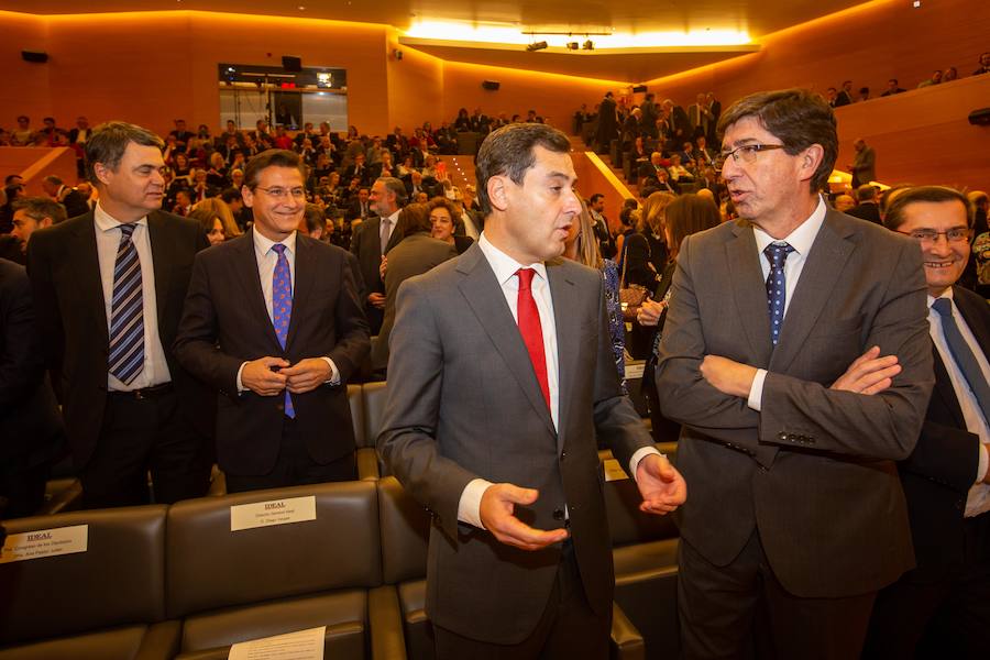 Buen ambiente durante la gala a los mejores granadinos del año 2018