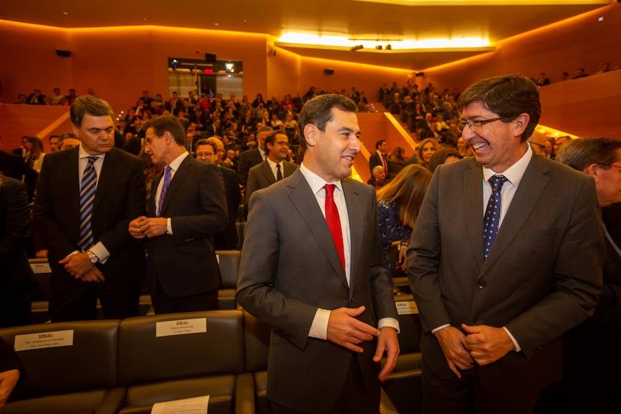 Buen ambiente durante la gala a los mejores granadinos del año 2018