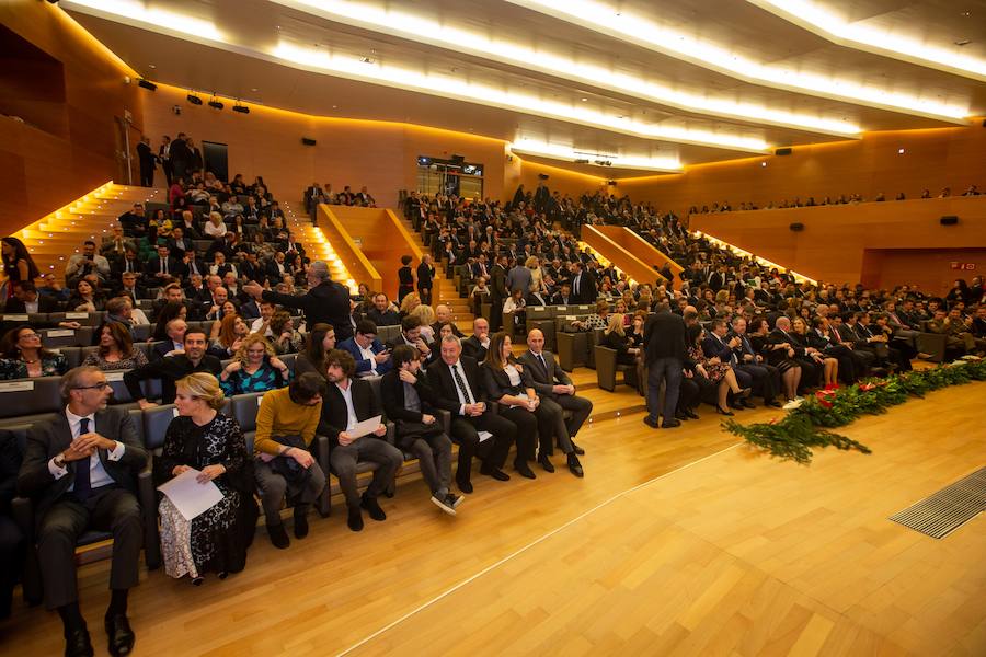 Buen ambiente durante la gala a los mejores granadinos del año 2018