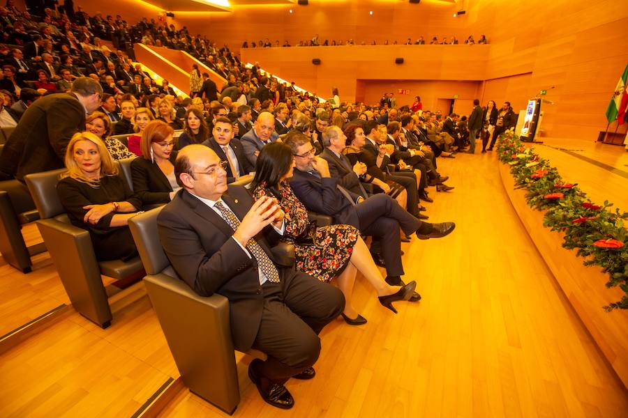 Buen ambiente durante la gala a los mejores granadinos del año 2018