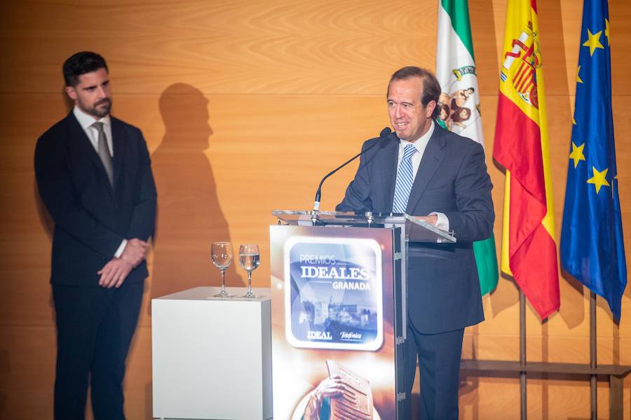 Buen ambiente durante la gala a los mejores granadinos del año 2018