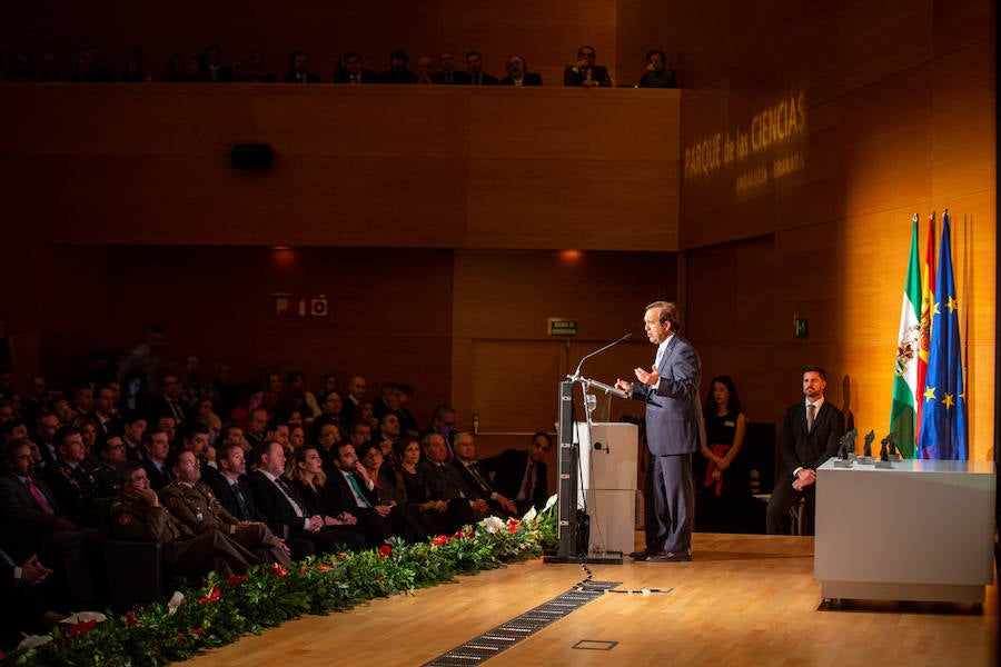 Buen ambiente durante la gala a los mejores granadinos del año 2018