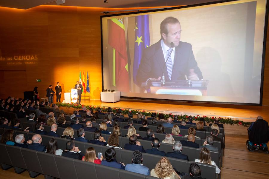Buen ambiente durante la gala a los mejores granadinos del año 2018