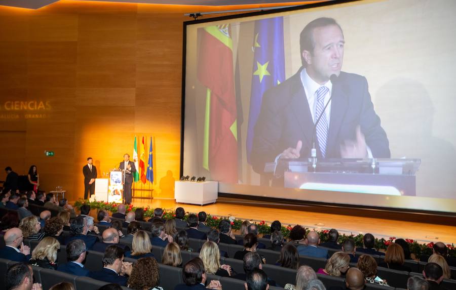 Buen ambiente durante la gala a los mejores granadinos del año 2018
