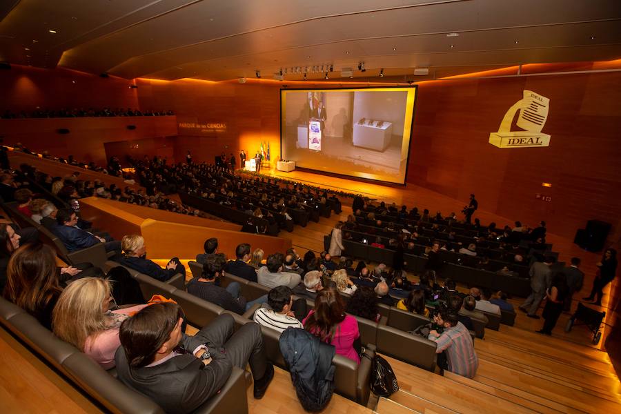 Buen ambiente durante la gala a los mejores granadinos del año 2018