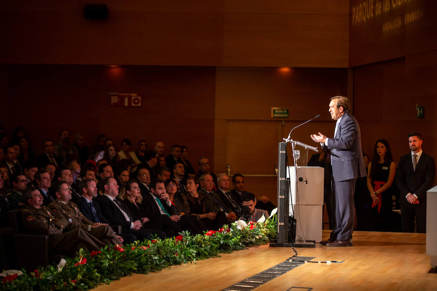 Buen ambiente durante la gala a los mejores granadinos del año 2018