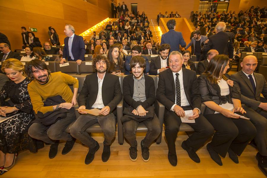 Buen ambiente durante la gala a los mejores granadinos del año 2018