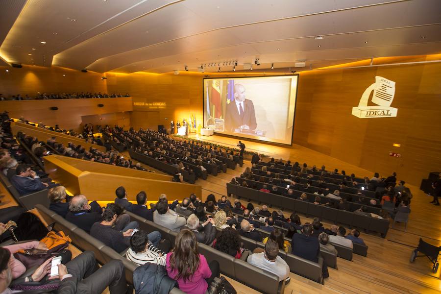 Buen ambiente durante la gala a los mejores granadinos del año 2018