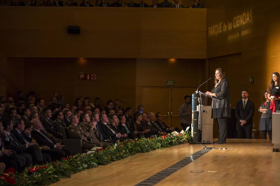 Buen ambiente durante la gala a los mejores granadinos del año 2018