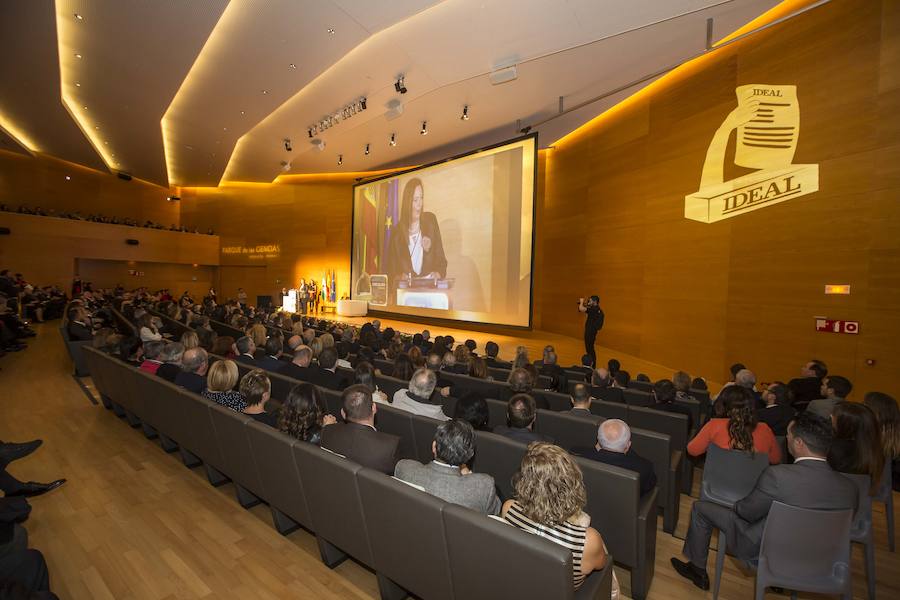 Buen ambiente durante la gala a los mejores granadinos del año 2018