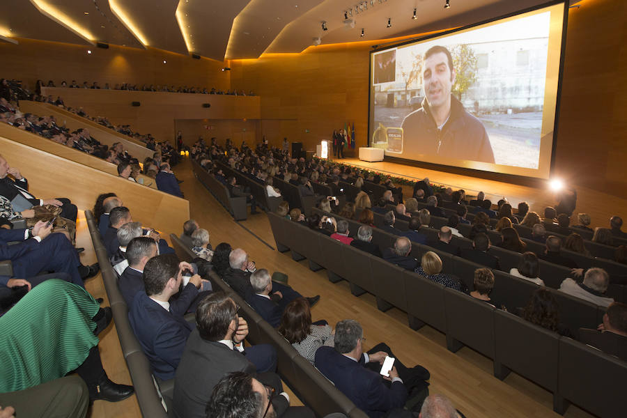 Buen ambiente durante la gala a los mejores granadinos del año 2018