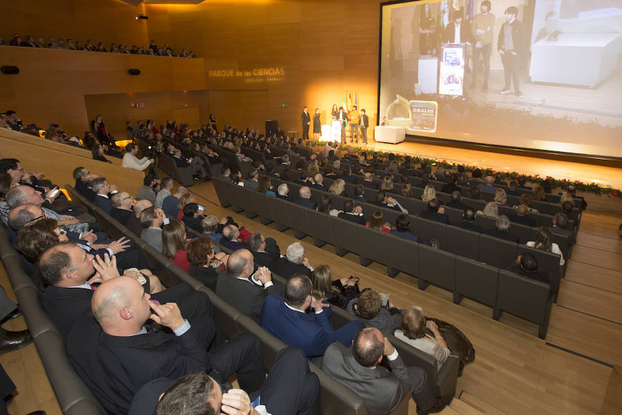 Buen ambiente durante la gala a los mejores granadinos del año 2018