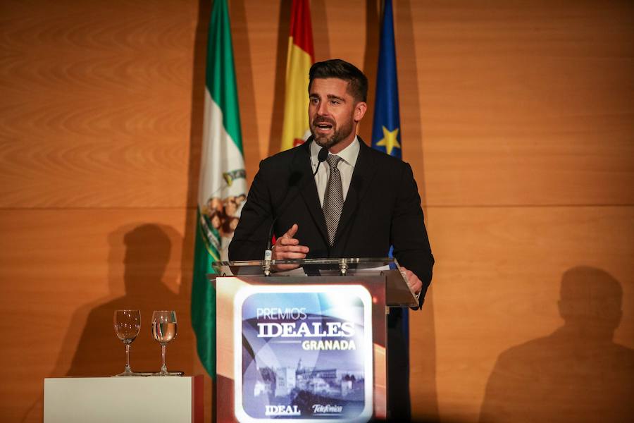 Buen ambiente durante la gala a los mejores granadinos del año 2018