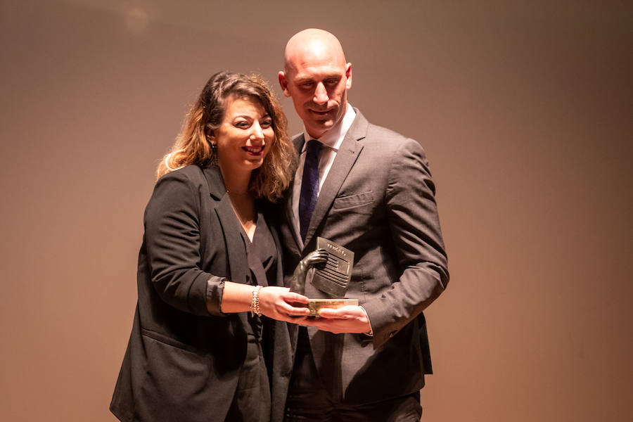 Buen ambiente durante la gala a los mejores granadinos del año 2018