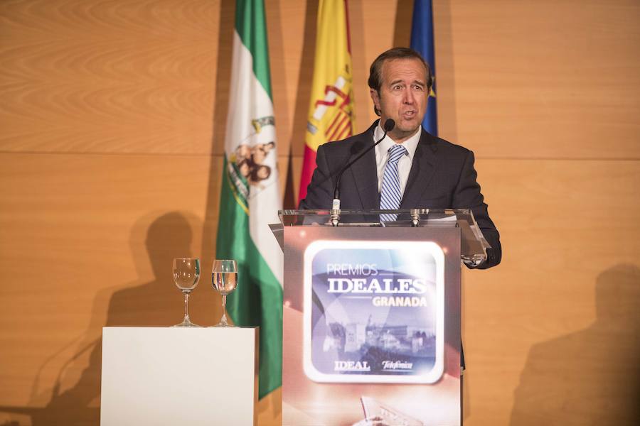 Buen ambiente durante la gala a los mejores granadinos del año 2018