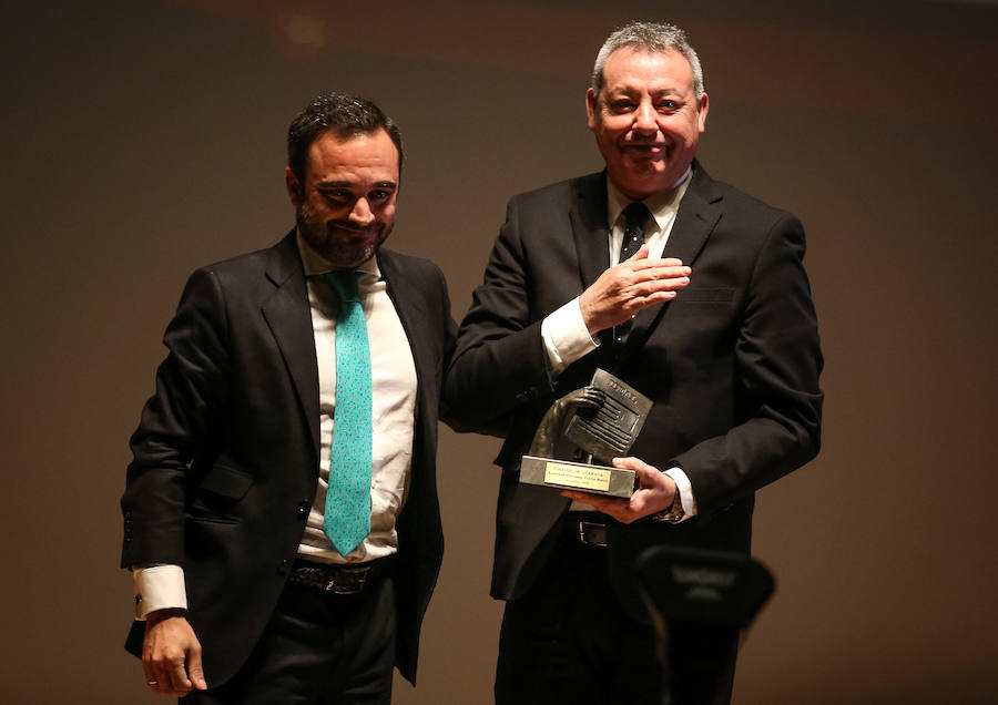 Buen ambiente durante la gala a los mejores granadinos del año 2018