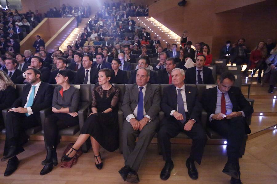 Buen ambiente durante la gala a los mejores granadinos del año 2018