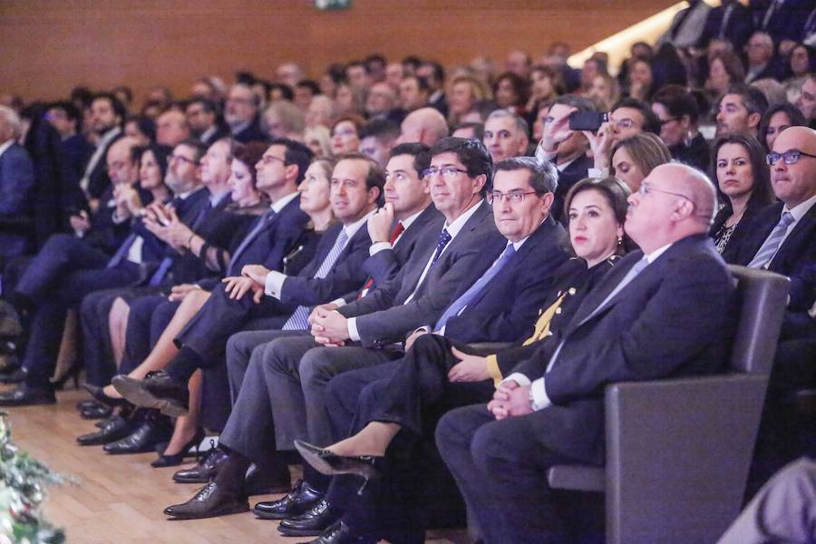 Buen ambiente durante la gala a los mejores granadinos del año 2018
